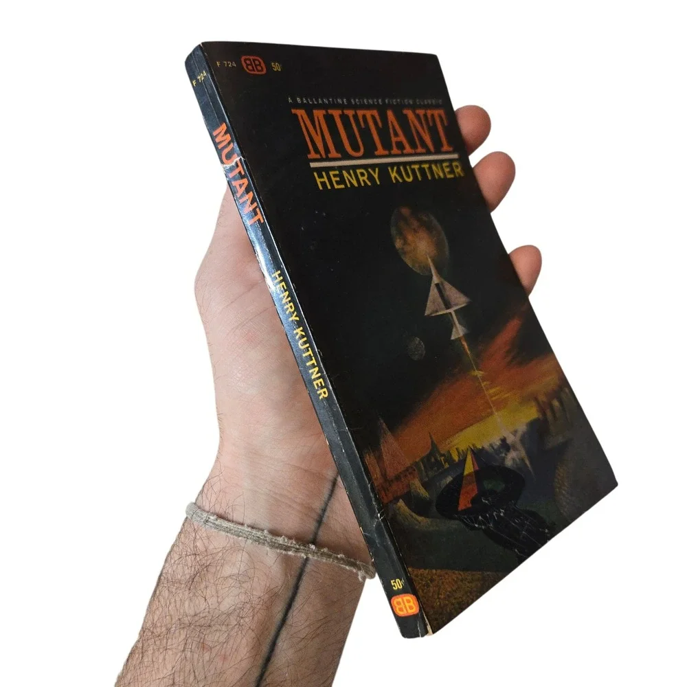 VTG 1953 Henry Kuttner‎ Mutant Science Fiction Novel Ballantine Books Paperback